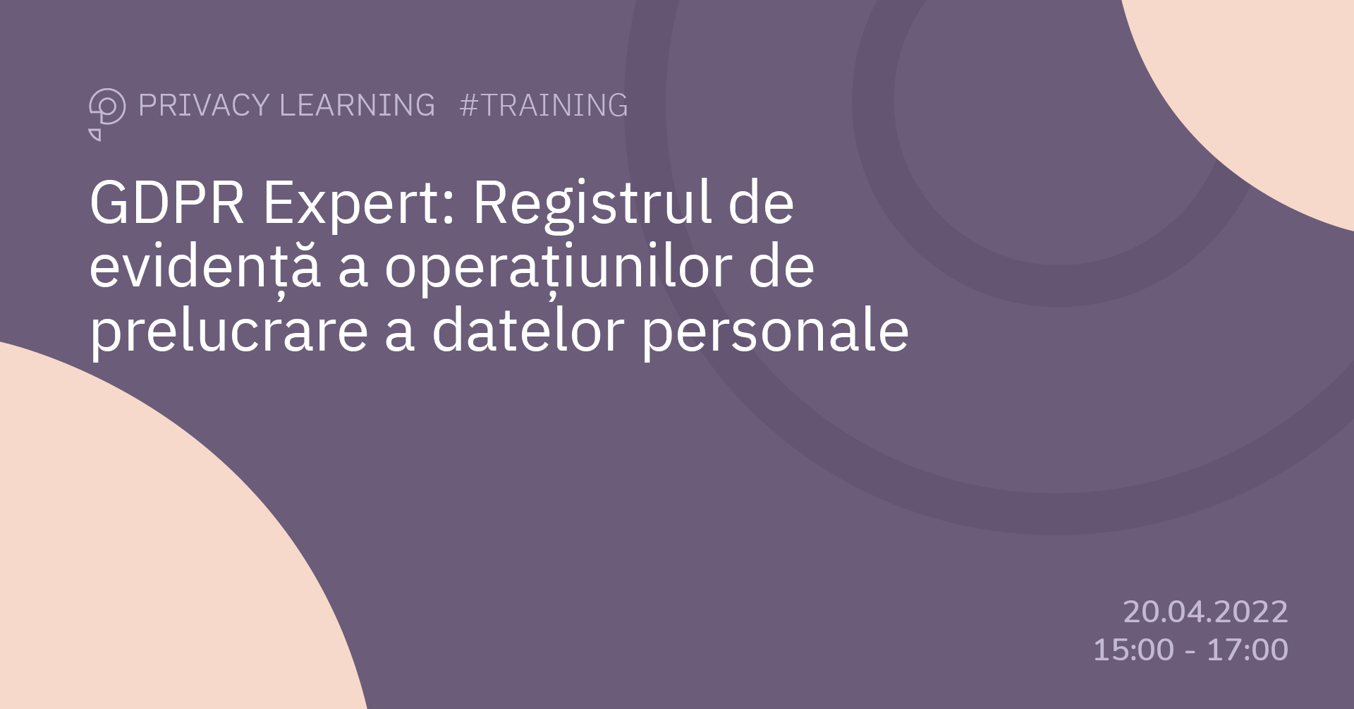 ghid de completare a registrului de evidenta a operatiunilor de prelucrare a datelor personale