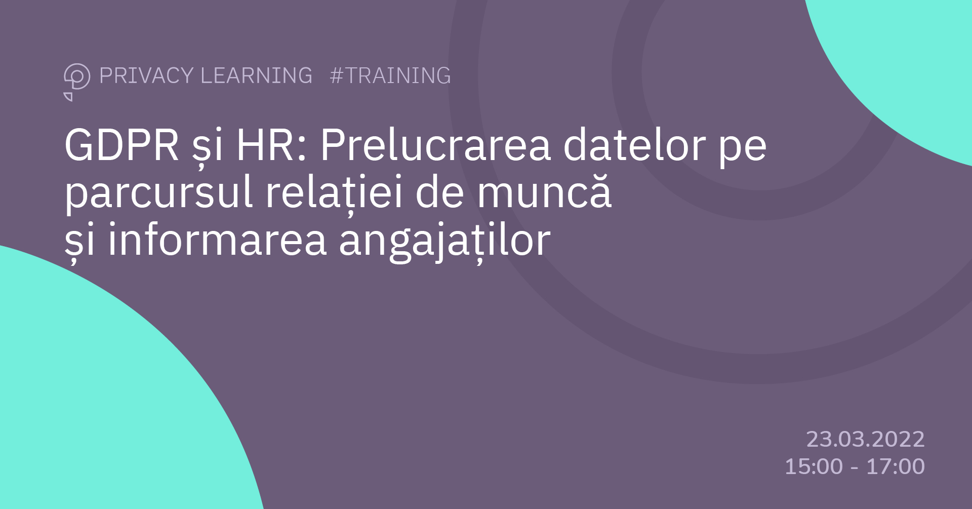 relatii de munca - implicatii GDPR