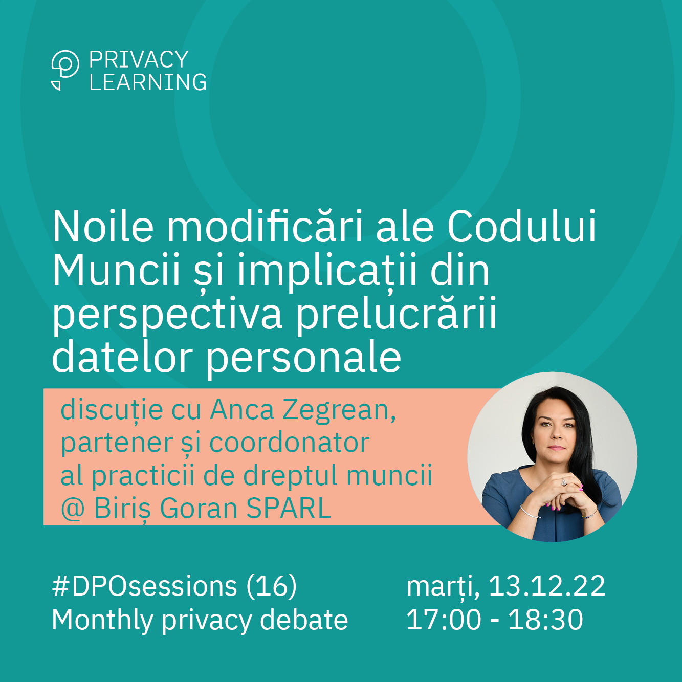 DPO Session #16 - implicatiile GDPR in relatiile de munca