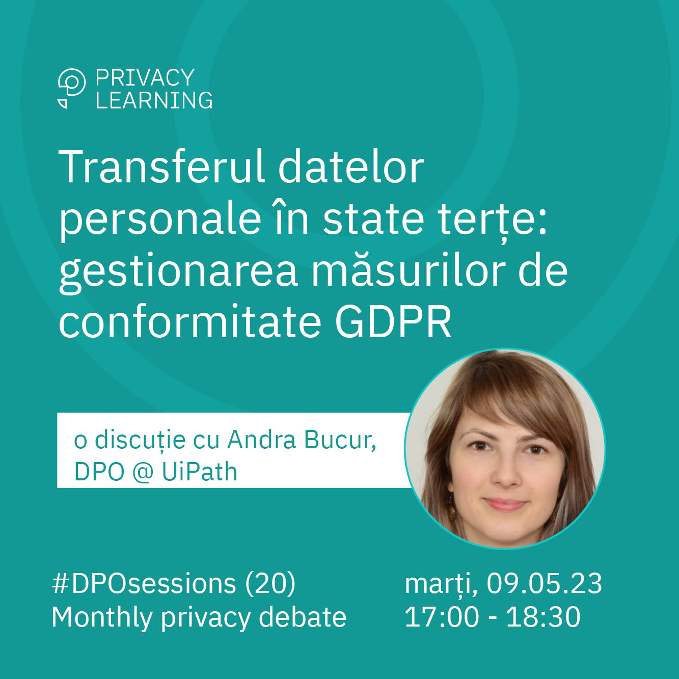 DPO 20 Transferul datelor personale în state terțe