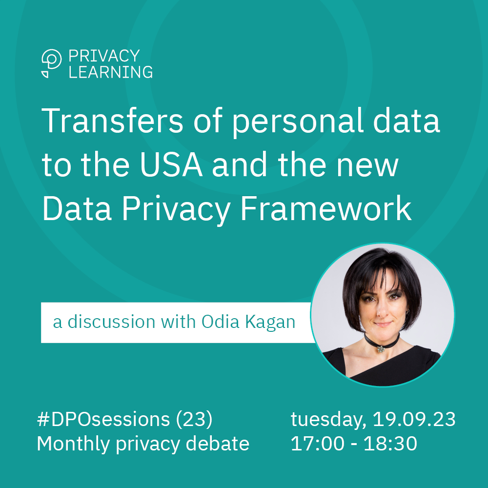 dposession 23 - Transfers of personal data to the USA and the new Data Privacy Framework (2)